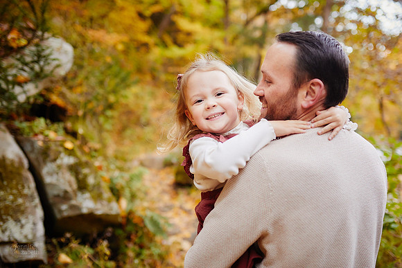 The P Family: Portrait Session at Henry Church Rock in Bentleyville