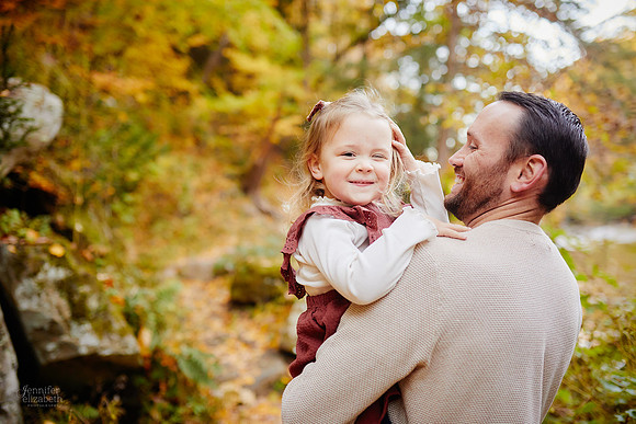 The P Family: Portrait Session at Henry Church Rock in Bentleyville