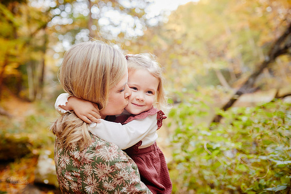 The P Family: Portrait Session at Henry Church Rock in Bentleyville