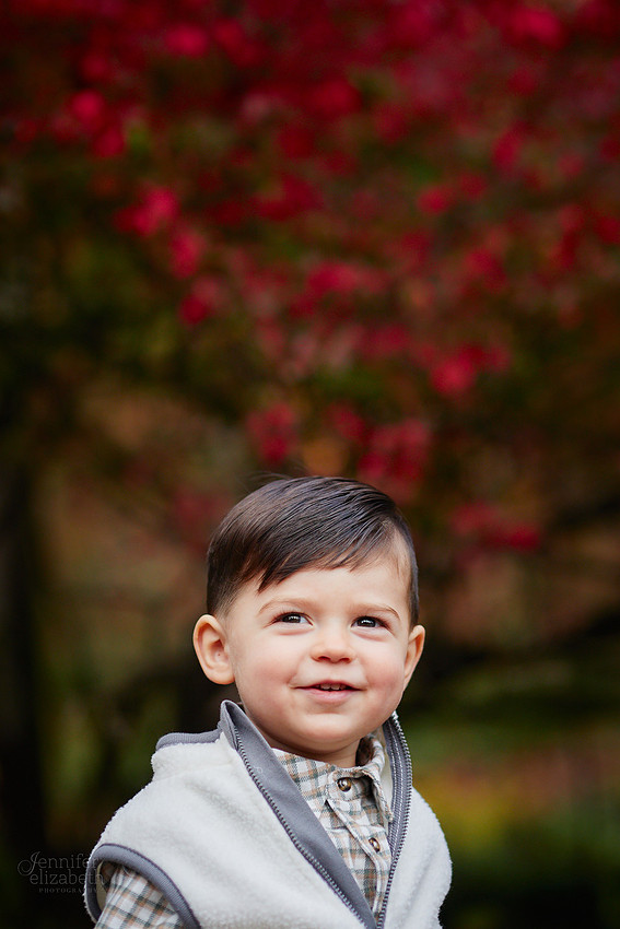 The M Family: Backyard Portrait Session in Willoughby Hills