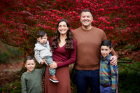 The M Family: Backyard Portrait Session in Willoughby Hills