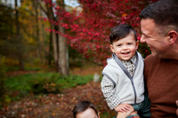 The M Family: Backyard Portrait Session in Willoughby Hills