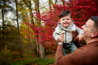 The M Family: Backyard Portrait Session in Willoughby Hills