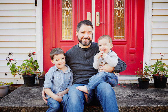 Baby Corinne: Lifestyle Newborn Family Session in Solon