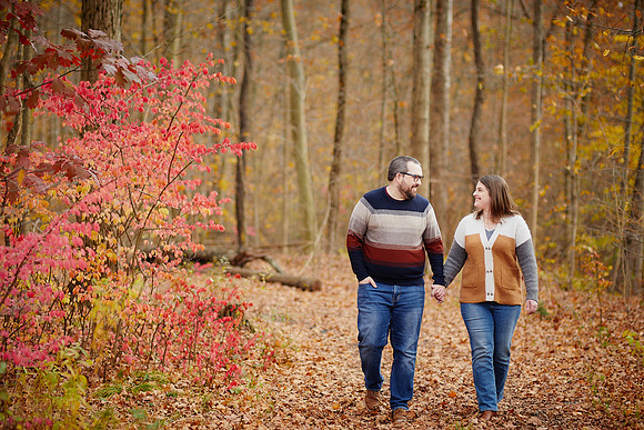 Maria & Matt: Engagement Session at Sugar Pines Farm