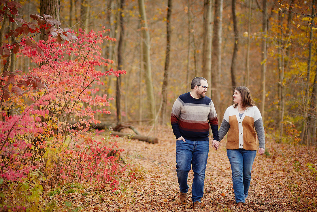 Maria & Matt: Engagement Session at Sugar Pines Farm