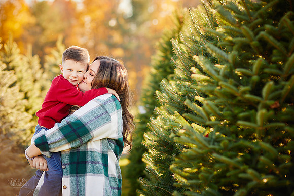 Holiday Mini Portrait Sessions at Sugar Pines Farm in Chesterland