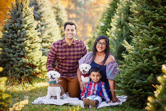 Holiday Mini Portrait Sessions at Sugar Pines Farm in Chesterland