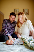 Baby Henry: Lifestyle Newborn Session in Brecksville