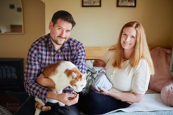 Baby Henry: Lifestyle Newborn Session in Brecksville