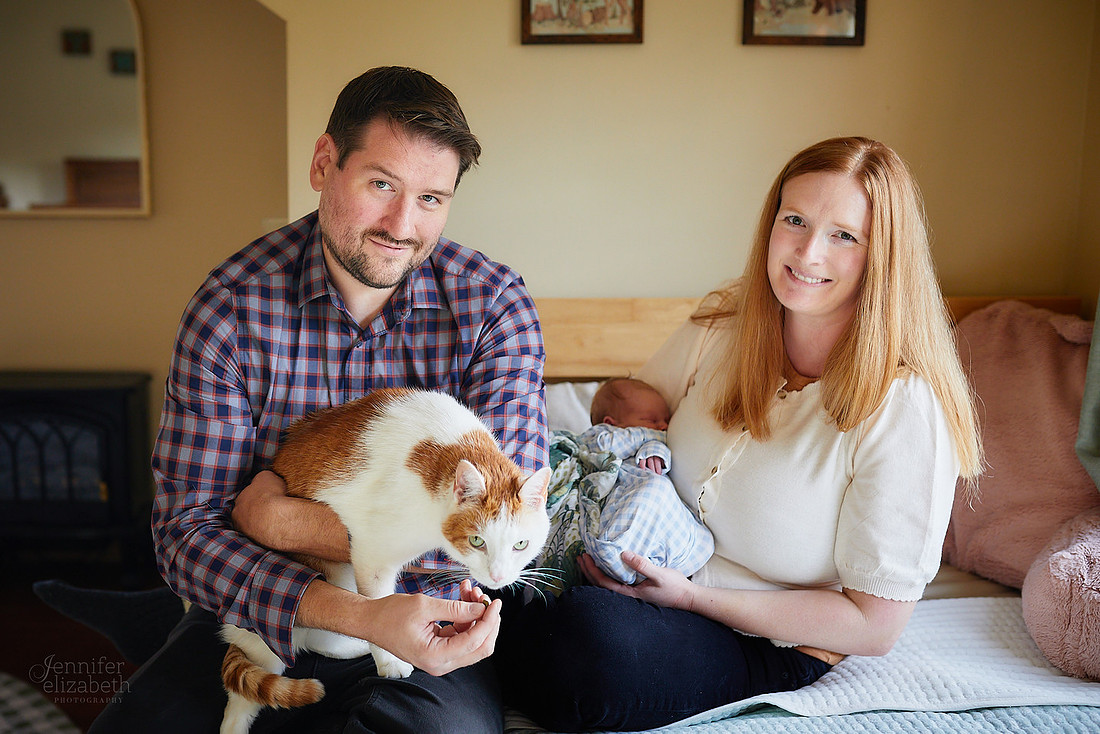Baby Henry: Lifestyle Newborn Session in Brecksville
