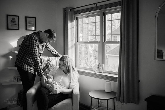 Baby Henry: Lifestyle Newborn Session in Brecksville