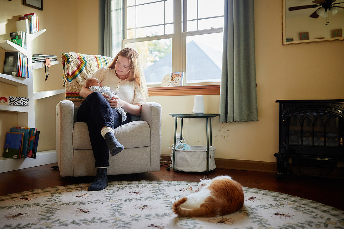 Baby Henry: Lifestyle Newborn Session in Brecksville