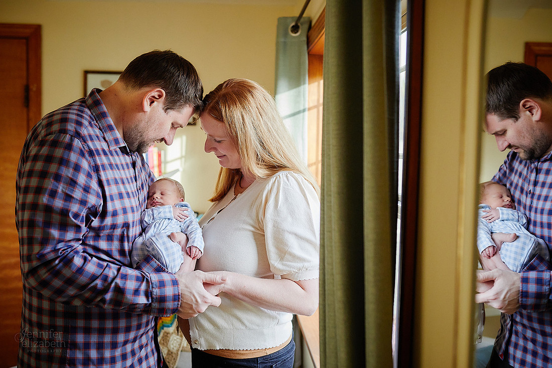 Baby Henry: Lifestyle Newborn Session in Brecksville