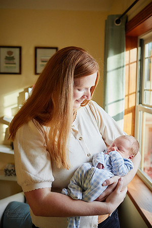 Baby Henry: Lifestyle Newborn Session in Brecksville