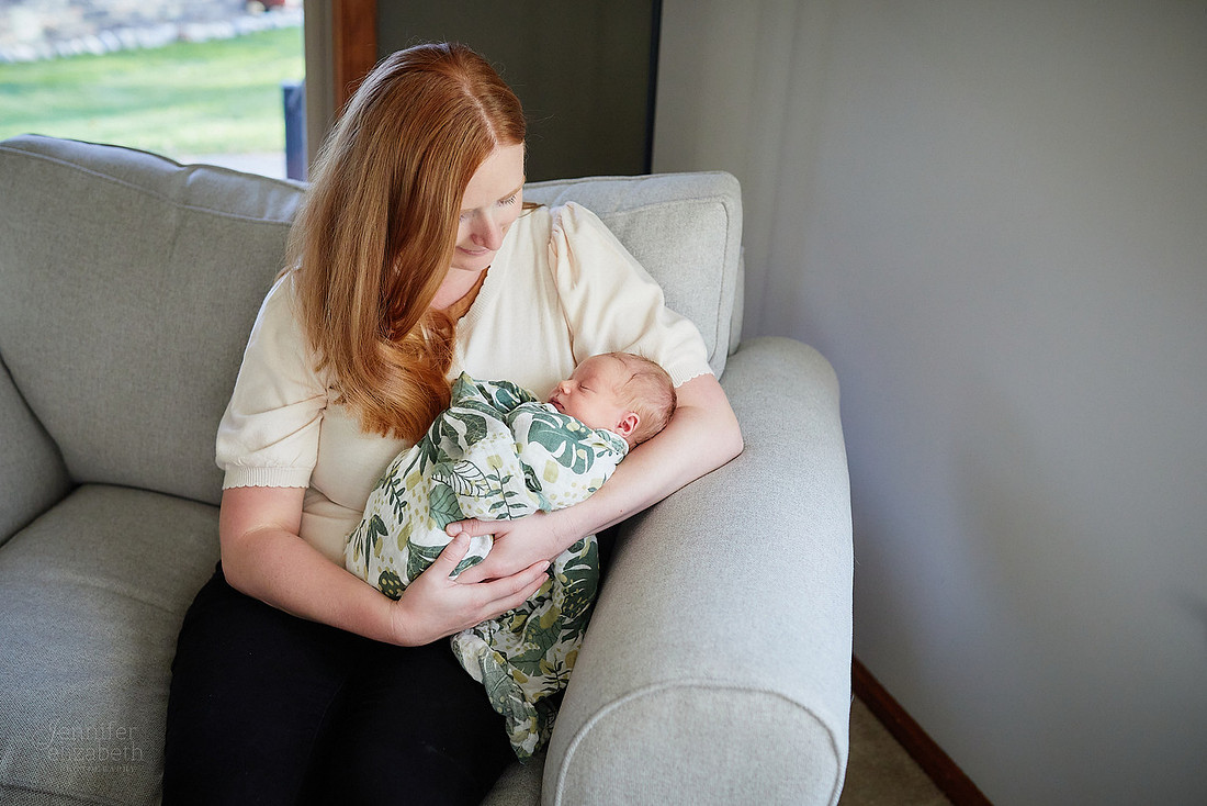 Baby Henry: Lifestyle Newborn Session in Brecksville