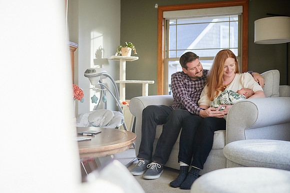 Baby Henry: Lifestyle Newborn Session in Brecksville