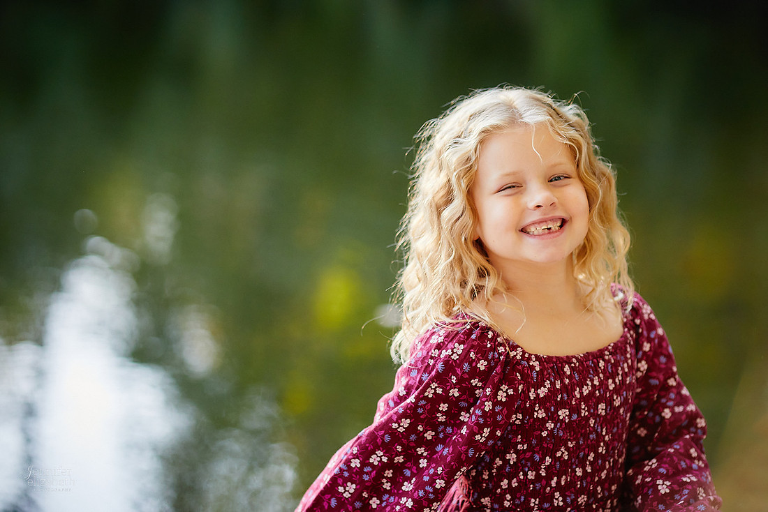 The S Family: Portrait Session at Coe Lake in Berea