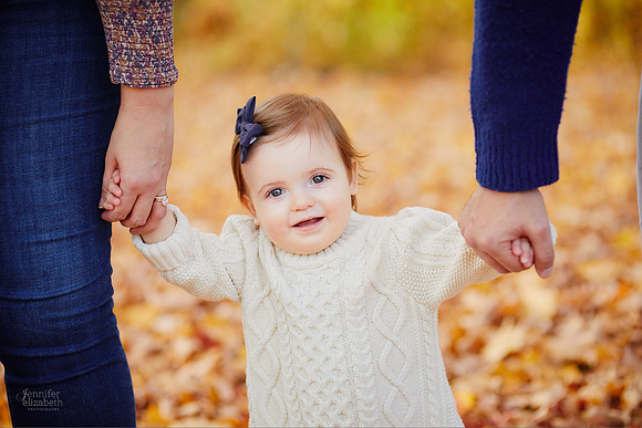 The M Family: Fall Portrait Session at Pepper Pike Park