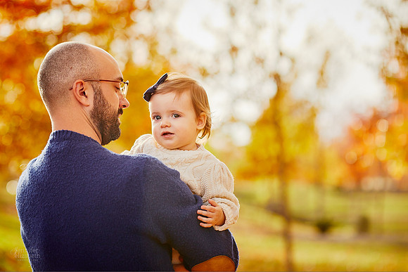 The M Family: Fall Portrait Session at Pepper Pike Park