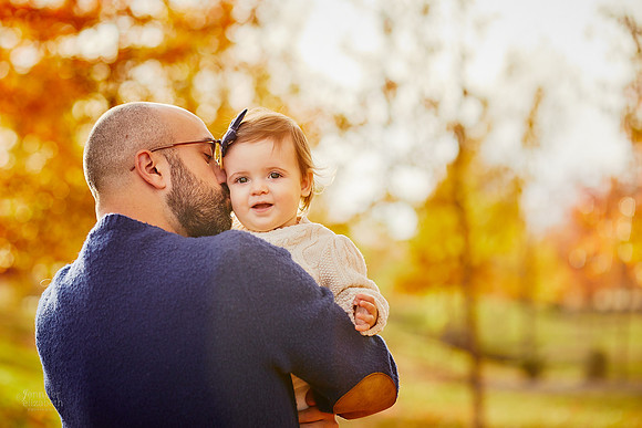 The M Family: Fall Portrait Session at Pepper Pike Park