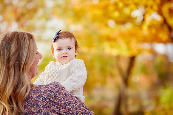 The M Family: Fall Portrait Session at Pepper Pike Park