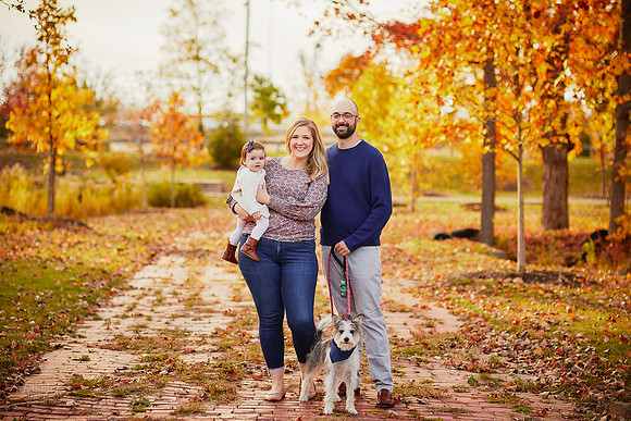 The M Family: Fall Portrait Session at Pepper Pike Park