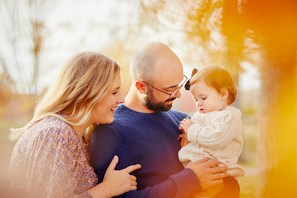 The M Family: Fall Portrait Session at Pepper Pike Park