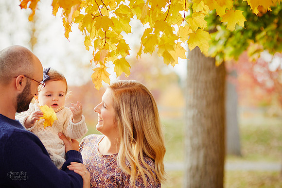 The M Family: Fall Portrait Session at Pepper Pike Park
