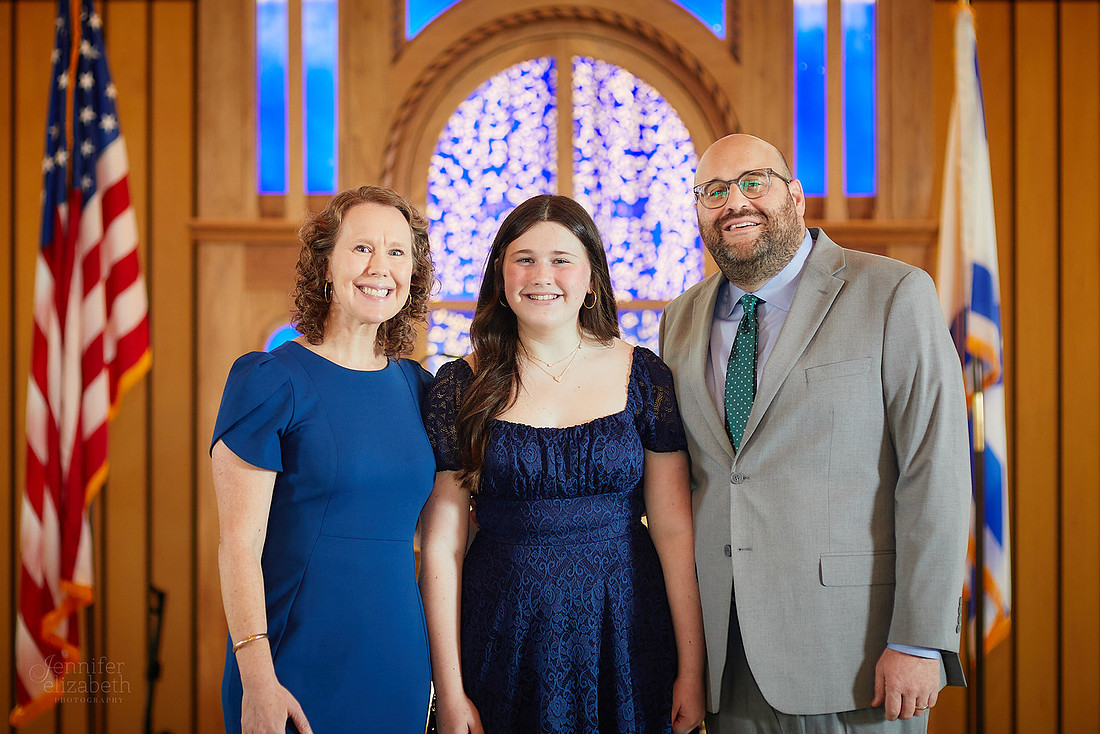 Evie: Bat Mitzvah Portraits at Congregation Mishkan Or in Beachwood