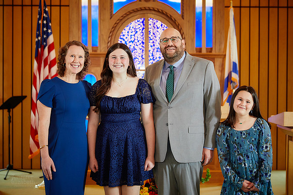 Evie: Bat Mitzvah Portraits at Congregation Mishkan Or in Beachwood