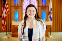 Evie: Bat Mitzvah Portraits at Congregation Mishkan Or in Beachwood