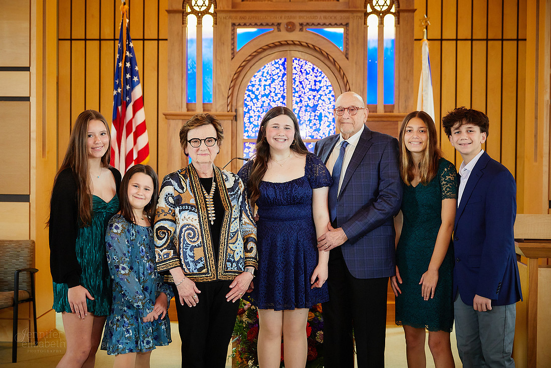 Evie: Bat Mitzvah Portraits at Congregation Mishkan Or in Beachwood