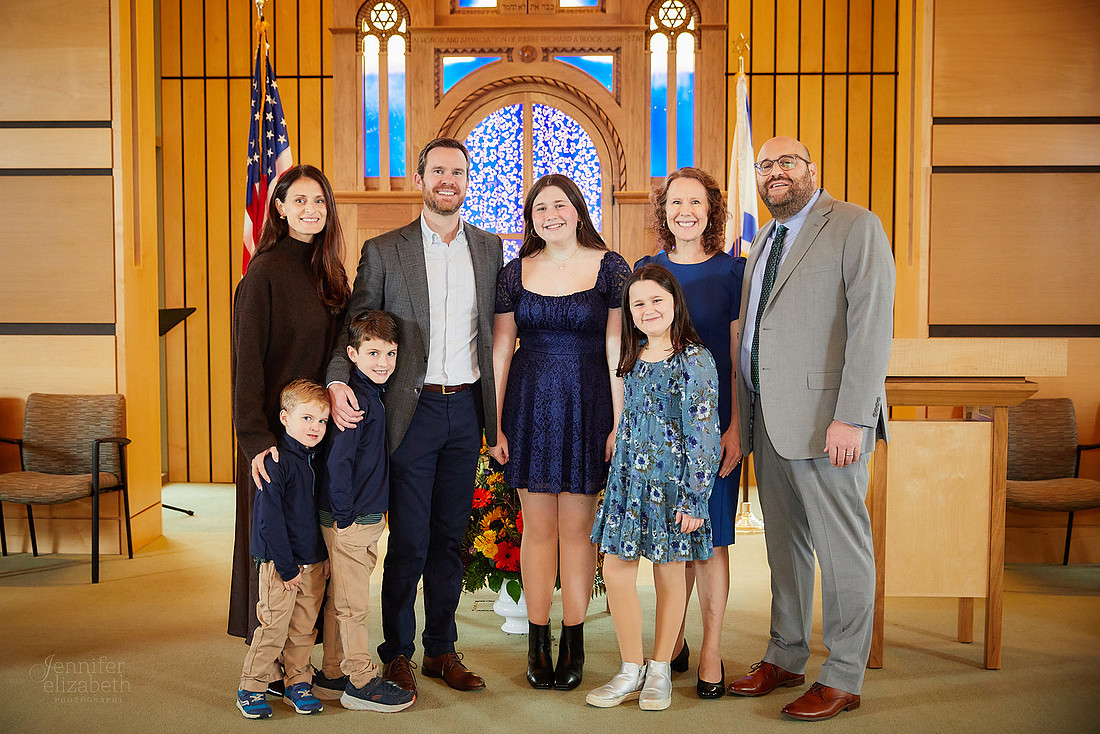 Evie: Bat Mitzvah Portraits at Congregation Mishkan Or in Beachwood