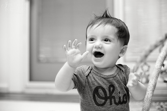 Baby Avi Lifestyle Session in Solon, Ohio
