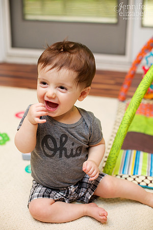 Baby Avi Lifestyle Session in Solon, Ohio