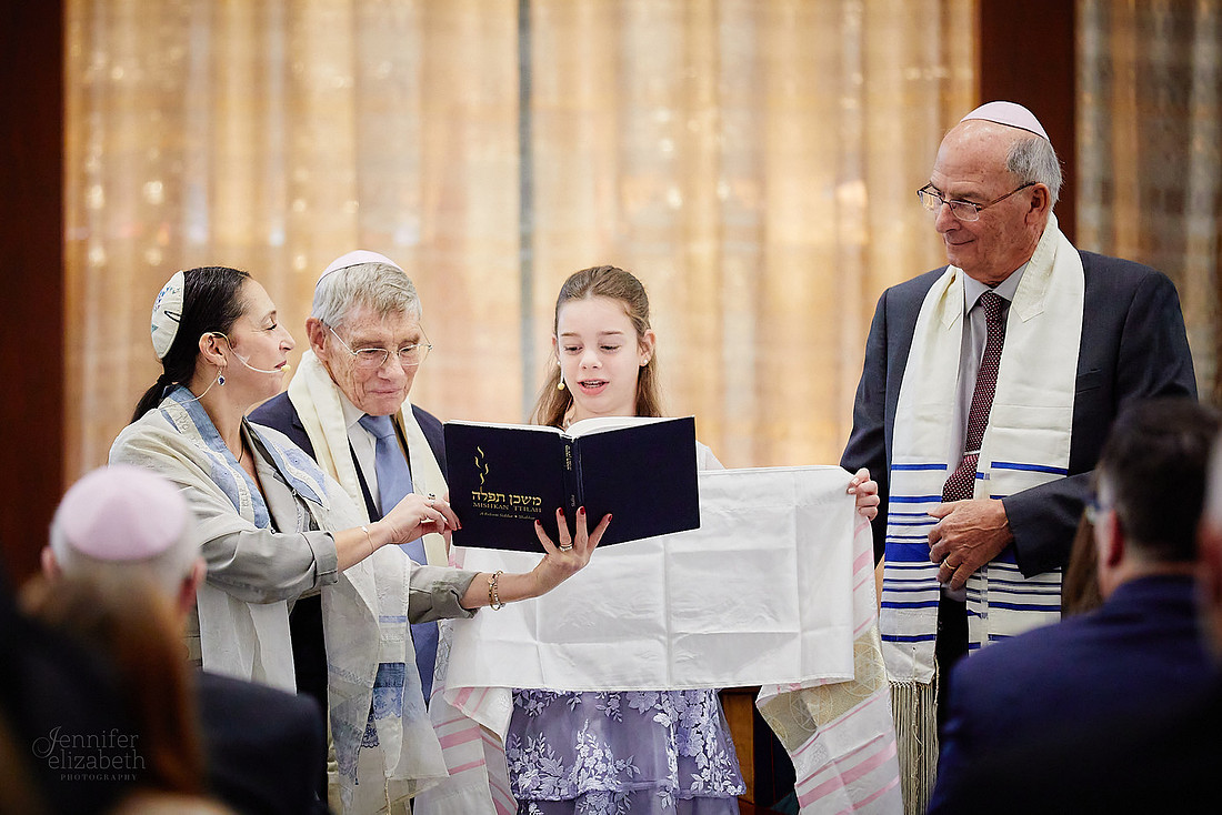 Livia: Bat Mitzvah at Temple Israel and the Hilton Columbus Easton