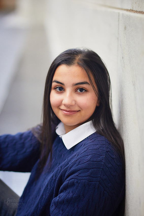 Michelle: Senior Session at the Cleveland Museum of Art and Wade Lagoon