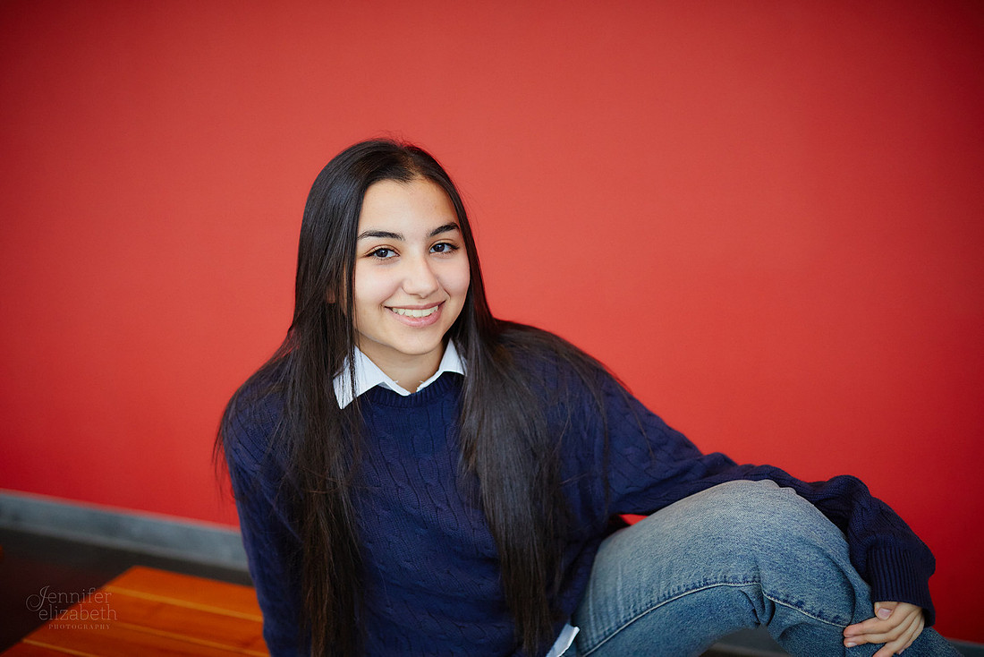 Michelle: Senior Session at the Cleveland Museum of Art and Wade Lagoon