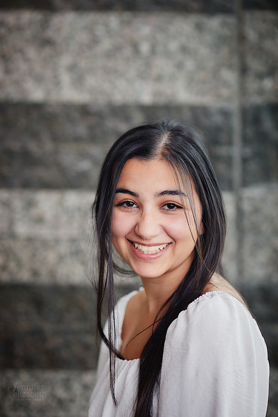 Michelle: Senior Session at the Cleveland Museum of Art and Wade Lagoon