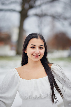 Michelle: Senior Session at the Cleveland Museum of Art and Wade Lagoon