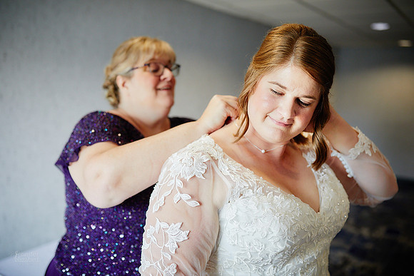 Sami & Brent: Wedding at Perry Community Center in Perry