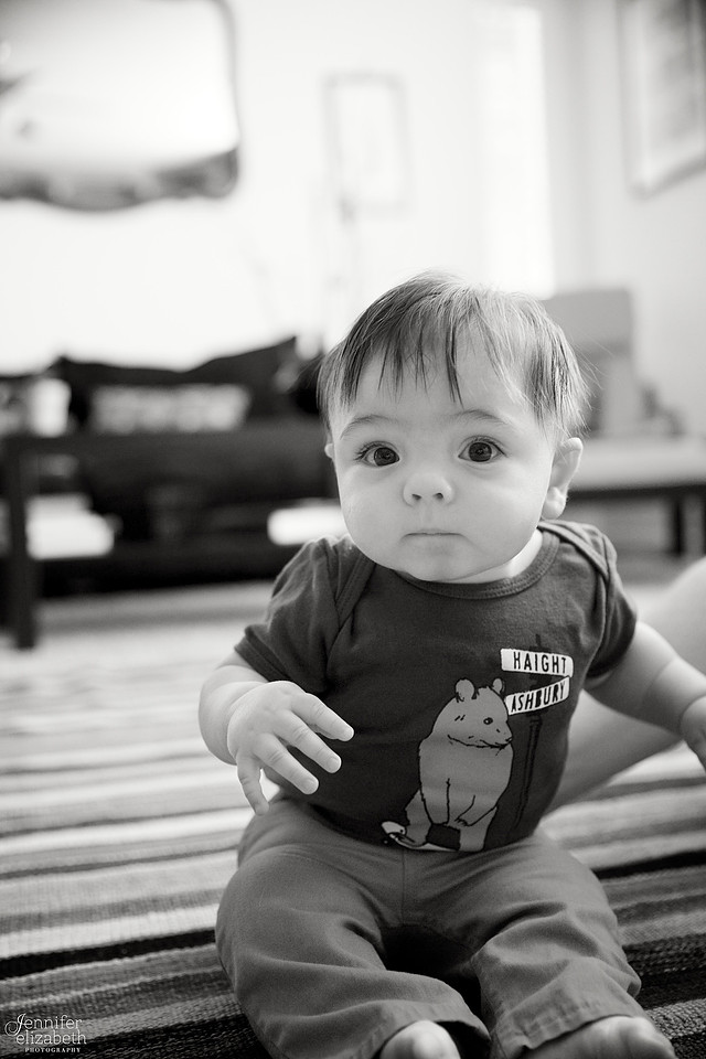 Baby Ian's Lifestyle Family Session in Visalia