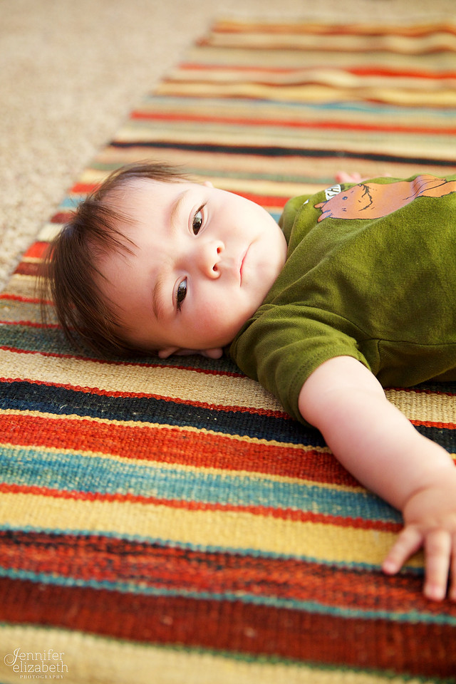Baby Ian's Lifestyle Family Session in Visalia