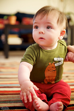 Baby Ian's Lifestyle Family Session in Visalia