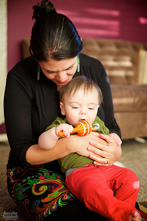 Baby Ian's Lifestyle Family Session in Visalia