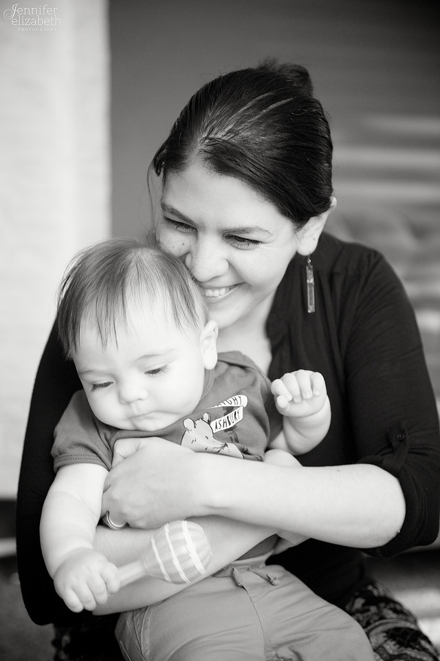 Baby Ian's Lifestyle Family Session in Visalia