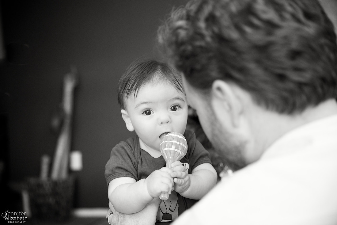 Baby Ian's Lifestyle Family Session in Visalia