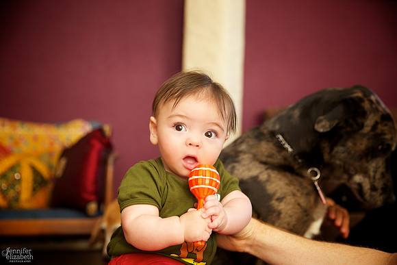 Baby Ian's Lifestyle Family Session in Visalia