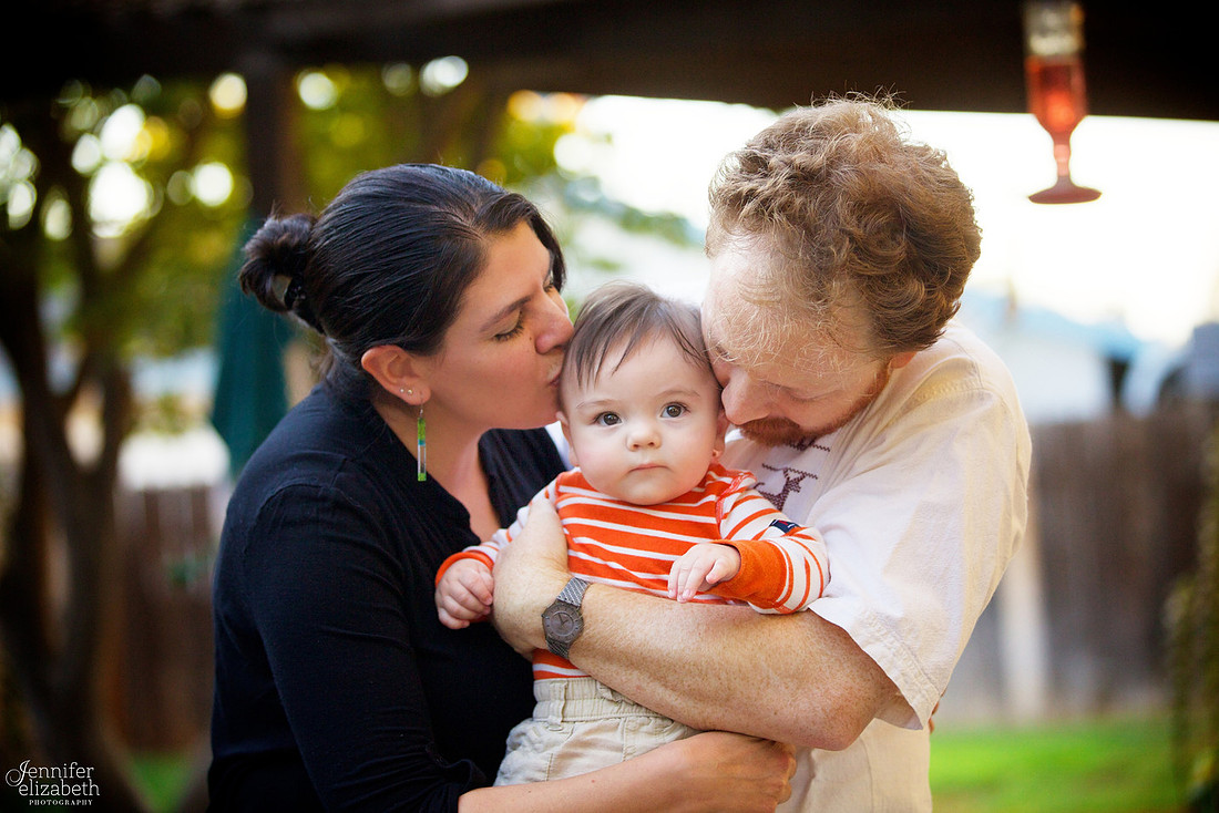 Baby Ian's Lifestyle Family Session in Visalia